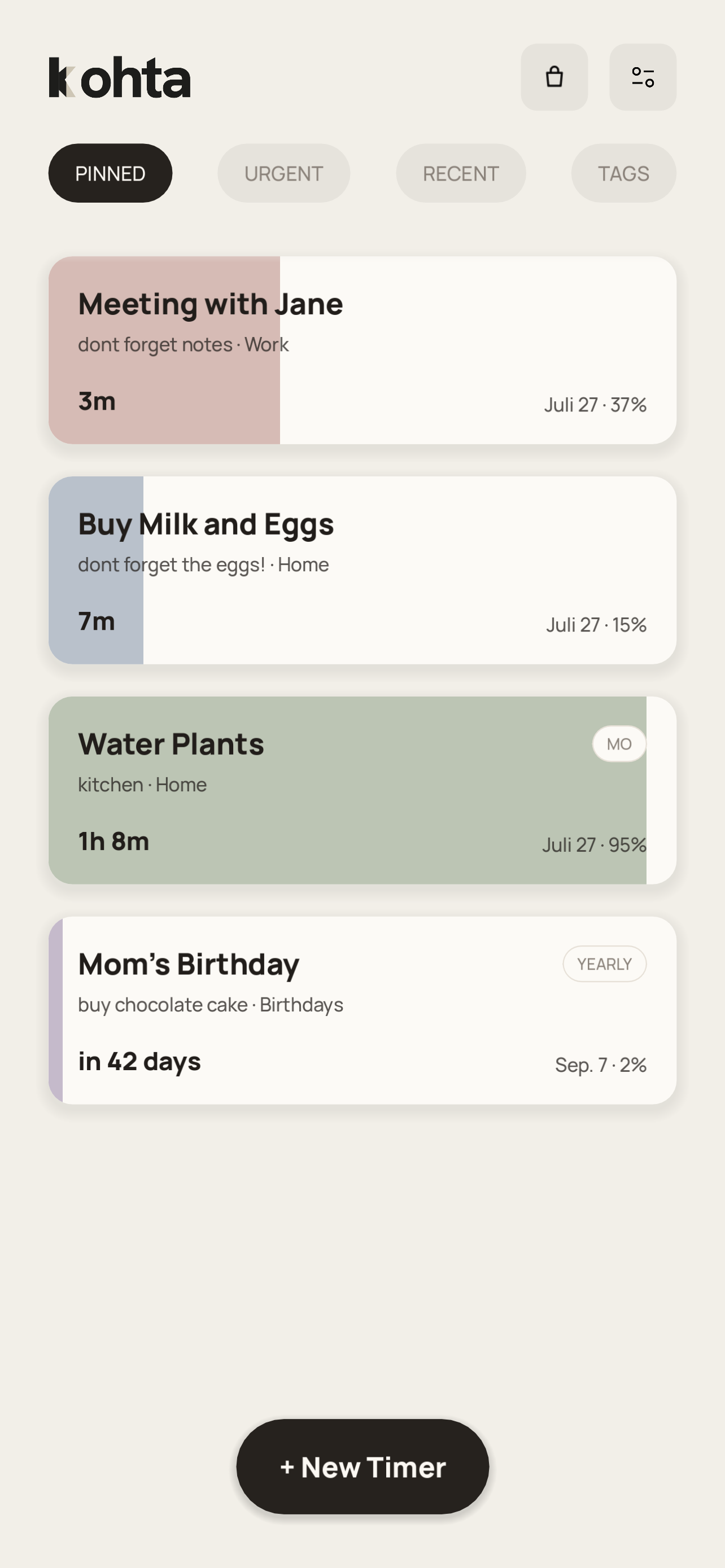 Kohta light theme
